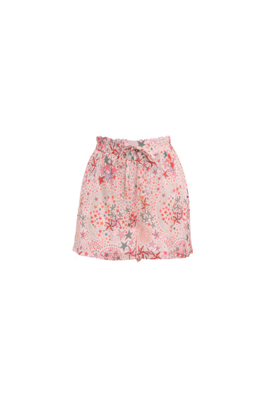 AYMIE Star Patterned Shorts-Shirt Set